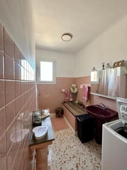Appartement St Laurent 생 로랑 드 라 살랑크 외부 사진